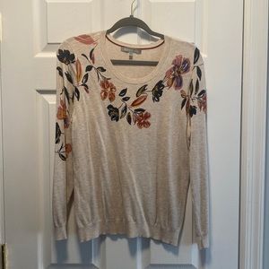 Daniel Rainn floral sweater